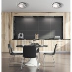 Lubinis šviestuvas Desulo LED 30W 3000, 4000, 6000K Juoda (PLF-02727-S-BK)