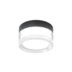 Lubinis šviestuvas Enios LED 9W 2800, 4000, 6000K Juoda (PLF-63829-BK)