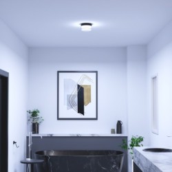 Lubinis šviestuvas Enios LED 9W 2800, 4000, 6000K Juoda (PLF-63829-BK)