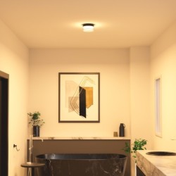 Lubinis šviestuvas Enios LED 9W 2800, 4000, 6000K Juoda (PLF-63829-BK)