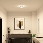 Lubinis šviestuvas Enios LED 9W 2800, 4000, 6000K Juoda (PLF-63829-BK)