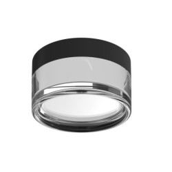 Lubinis šviestuvas Enios LED 9W 2800, 4000, 6000K Juoda (PLF-63829-BK)