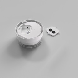 Lubinis šviestuvas Enios LED 9W 2800, 4000, 6000K Balta (PLF-63829-WH)