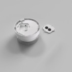 Lubinis šviestuvas Enios LED 9W 2800, 4000, 6000K Balta (PLF-63829-WH)
