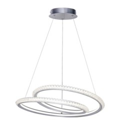 Pakabinamas šviestuvas Kortia LED 35W 3000, 4000, 6000K Sidabro (PND-64873-SILV)