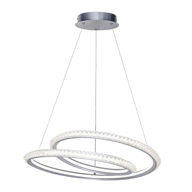 Pakabinamas šviestuvas Kortia LED 35W 3000, 4000, 6000K Sidabro (PND-64873-SILV)