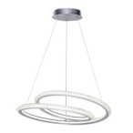 Pakabinamas šviestuvas Kortia LED 35W 3000, 4000, 6000K Sidabro (PND-64873-SILV)