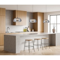 Pakabinamas šviestuvas Loculi LED 20W 3000K Juoda (PND-24040-BK-SG)