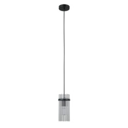 Pakabinamas šviestuvas Merto 1xE14 Juoda (PND-40930-1A-BK)