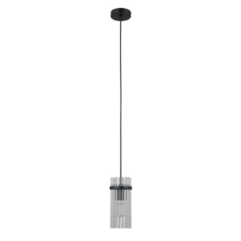 Pakabinamas šviestuvas Merto 1xE14 Juoda (PND-40930-1A-BK)