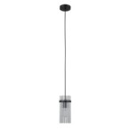 Pakabinamas šviestuvas Merto 1xE14 Juoda (PND-40930-1A-BK)