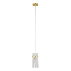 Pakabinamas šviestuvas Merto 1xE14 Aukso (PND-40930-1A-GD)