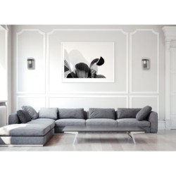Sieninis šviestuvas Merto 1xE14 Juoda (WL-40930-1A-BK)