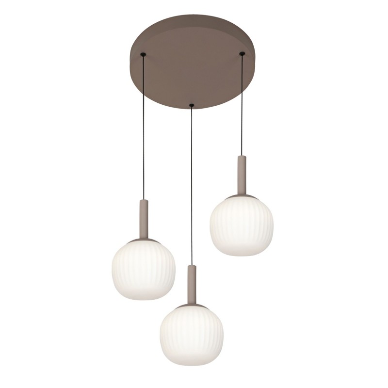 Pakabinamas šviestuvas Montes LED 18W 3000, 4000, 6000K Ruda (PND-02217-3-BRO)