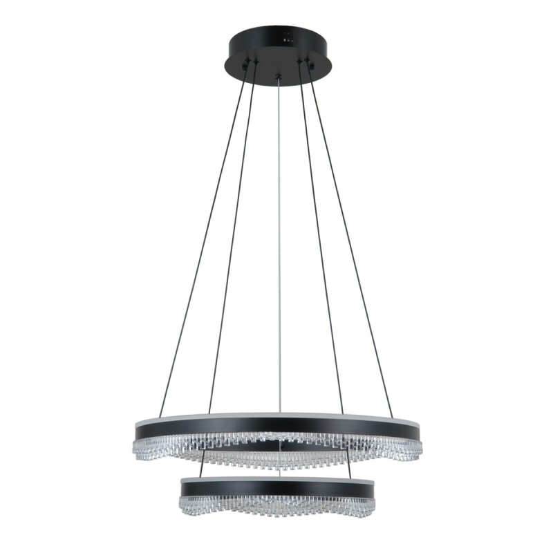 Pakabinamas šviestuvas Morte LED 70W 3000, 4000, 6000K Juoda (PND-34535-2L-BK)