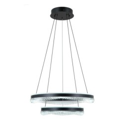 Pakabinamas šviestuvas Morte LED 70W 3000, 4000, 6000K Juoda (PND-34535-2L-BK)