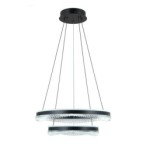 Pakabinamas šviestuvas Morte LED 70W 3000, 4000, 6000K Juoda (PND-34535-2L-BK)
