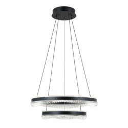 Pakabinamas šviestuvas Morte LED 70W 3000, 4000, 6000K Juoda (PND-34535-2L-BK)