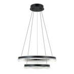 Pakabinamas šviestuvas Morte LED 70W 3000, 4000, 6000K Juoda (PND-34535-2L-BK)