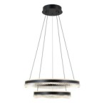 Pakabinamas šviestuvas Morte LED 70W 3000, 4000, 6000K Juoda (PND-34535-2L-BK)