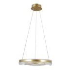 Pakabinamas šviestuvas Morte LED 40W 3000, 4000, 6000K Aukso (PND-34535-M-GD)