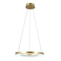Pakabinamas šviestuvas Morte LED 40W 3000, 4000, 6000K Aukso (PND-34535-M-GD)
