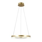 Pakabinamas šviestuvas Morte LED 40W 3000, 4000, 6000K Aukso (PND-34535-M-GD)