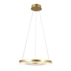 Pakabinamas šviestuvas Morte LED 40W 3000, 4000, 6000K Aukso (PND-34535-M-GD)