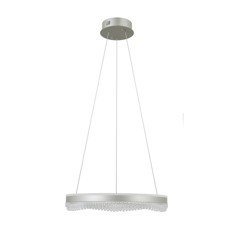 Pakabinamas šviestuvas Morte LED 40W 3000, 4000, 6000K Sidabro (PND-34535-M-SILV)