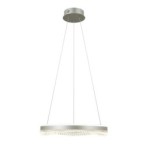 Pakabinamas šviestuvas Morte LED 40W 3000, 4000, 6000K Sidabro (PND-34535-M-SILV)