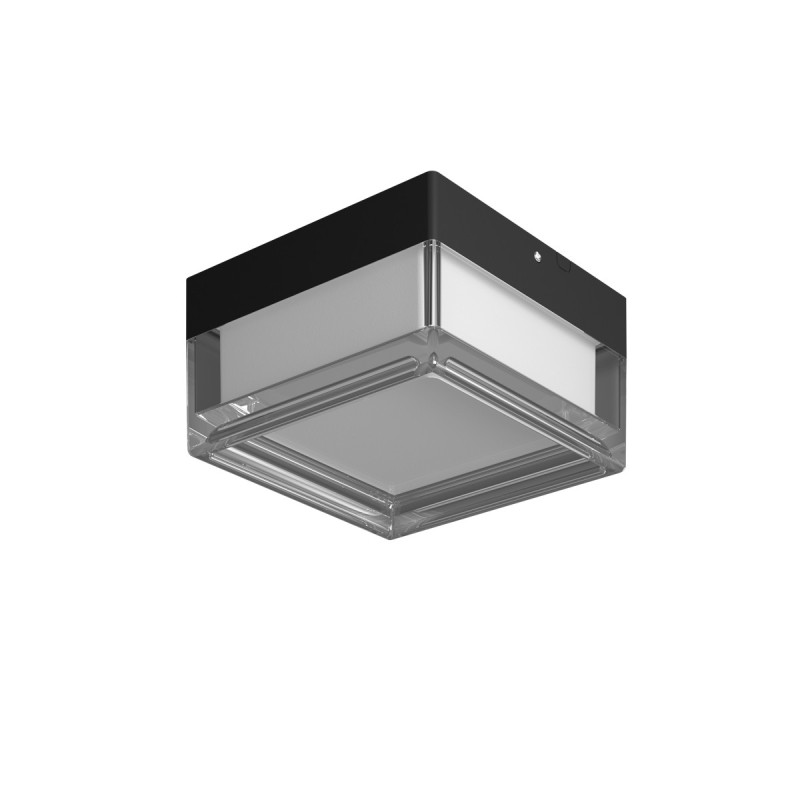 Lubinis šviestuvas Nefis LED 9W 2800, 4000, 6000K Juoda (PLF-53628-BK)