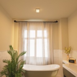 Lubinis šviestuvas Nefis LED 9W 2800, 4000, 6000K Balta (PLF-53628-WH)