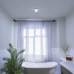 Lubinis šviestuvas Nefis LED 9W 2800, 4000, 6000K Balta (PLF-53628-WH)