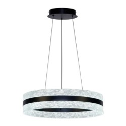 Pakabinamas šviestuvas Nelia LED 35W 3000, 4000, 6000K Juoda (PND-45283-BK)