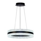 Pakabinamas šviestuvas Nelia LED 35W 3000, 4000, 6000K Juoda (PND-45283-BK)