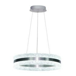 Pakabinamas šviestuvas Nelia LED 35W 3000, 4000, 6000K Satino, Chromo (PND-45283-SCHR)