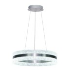 Pakabinamas šviestuvas Nelia LED 35W 3000, 4000, 6000K Satino, Chromo (PND-45283-SCHR)
