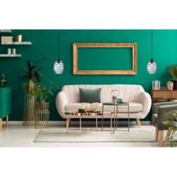 Pakabinamas šviestuvas Novala 1xE27 Juoda (PND-3031-1-BK-SG)