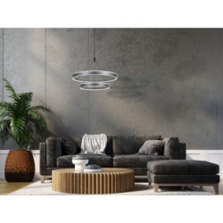 Pakabinamas šviestuvas Ottana LED 60W 3000, 4000, 6000K Pilka (PND-64739A-GR)