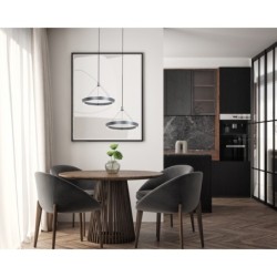 Pakabinamas šviestuvas Ottana LED 24W 3000, 4000, 6000K Pilka (PND-64739-S-GR)