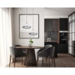 Pakabinamas šviestuvas Ottana LED 24W 3000, 4000, 6000K Pilka (PND-64739-S-GR)