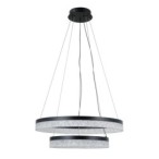 Pakabinamas šviestuvas Pantal LED 36W 3000, 4000, 6000K Juoda (PND-34533-2L-BK)