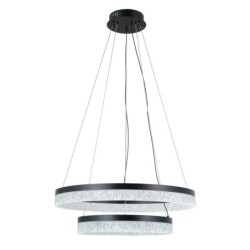 Pakabinamas šviestuvas Pantal LED 36W 3000, 4000, 6000K Juoda (PND-34533-2L-BK)