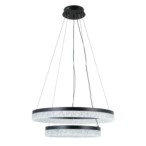 Pakabinamas šviestuvas Pantal LED 36W 3000, 4000, 6000K Juoda (PND-34533-2L-BK)