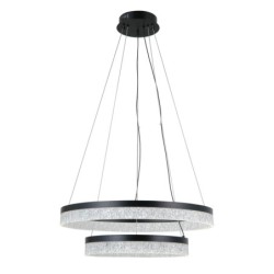 Pakabinamas šviestuvas Pantal LED 36W 3000, 4000, 6000K Juoda (PND-34533-2L-BK)
