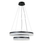 Pakabinamas šviestuvas Pantal LED 36W 3000, 4000, 6000K Juoda (PND-34533-2L-BK)