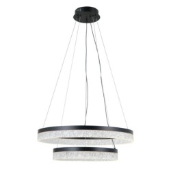 Pakabinamas šviestuvas Pantal LED 36W 3000, 4000, 6000K Juoda (PND-34533-2L-BK)