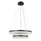 Pakabinamas šviestuvas Pantal LED 36W 3000, 4000, 6000K Juoda (PND-34533-2L-BK)