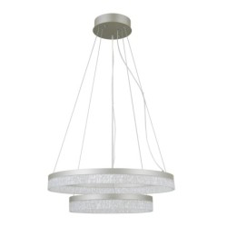 Pakabinamas šviestuvas Pantal LED 36W 3000, 4000, 6000K Sidabro (PND-34533-2L-SILV)