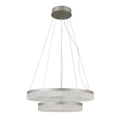 Pakabinamas šviestuvas Pantal LED 36W 3000, 4000, 6000K Sidabro (PND-34533-2L-SILV)